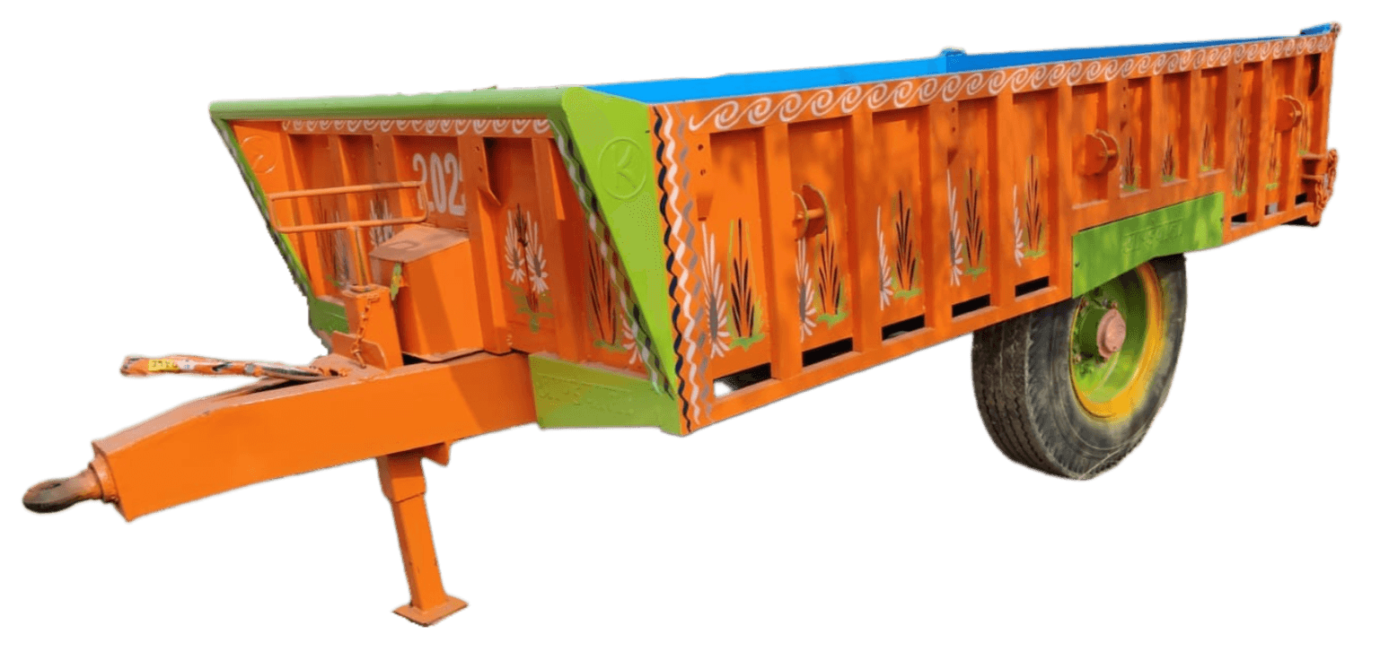 Heavy-Duty Hydraulic Tractor Trolley Thumbnail 2